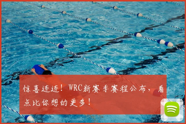惊喜连连!WRC新赛季赛程公布,看点比你想的更多!