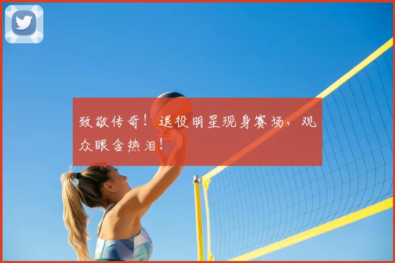 致敬传奇！退役明星现身赛场，观众眼含热泪！